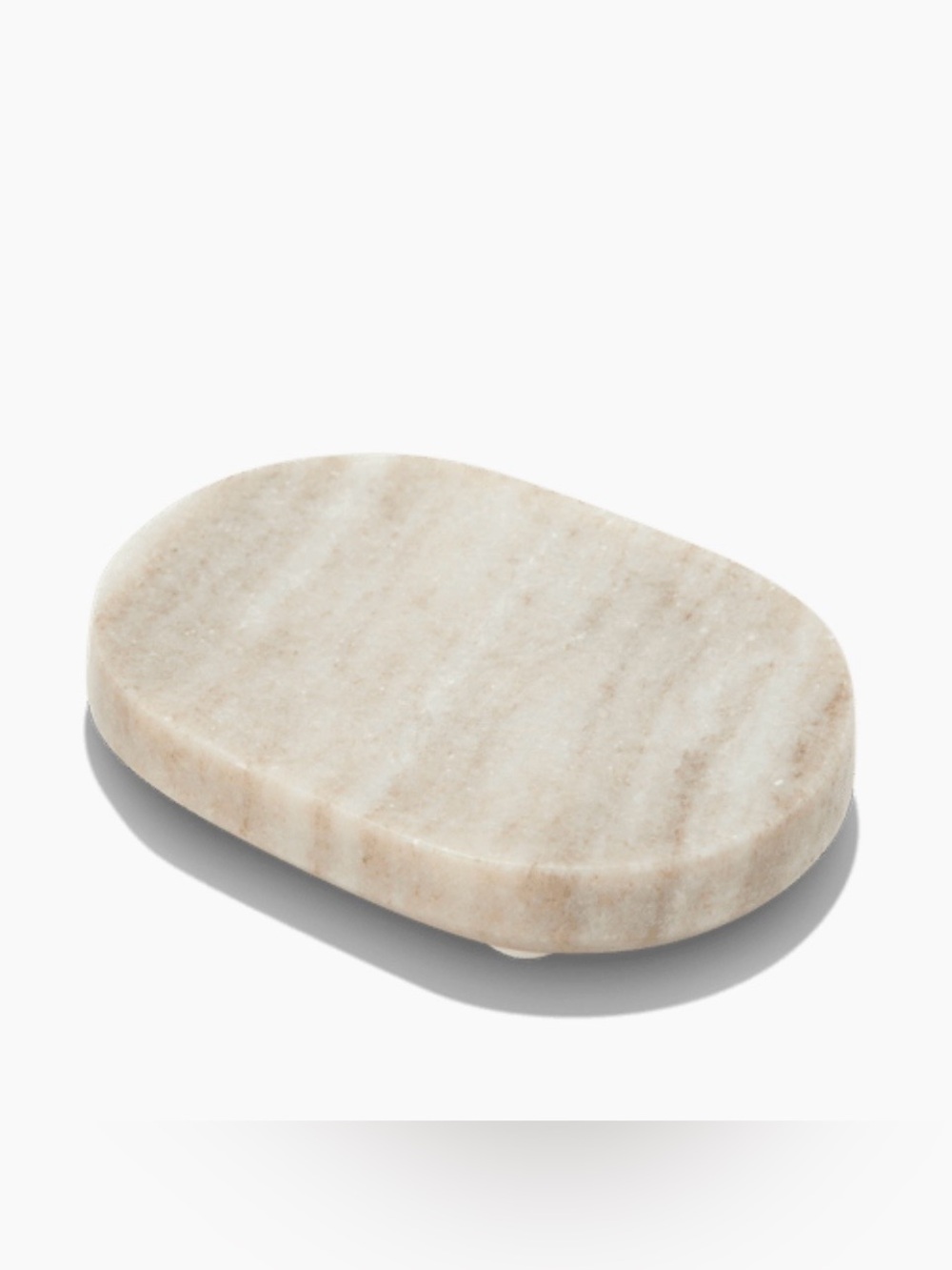 Archipelago Marble Soap Dish in Natural Beige